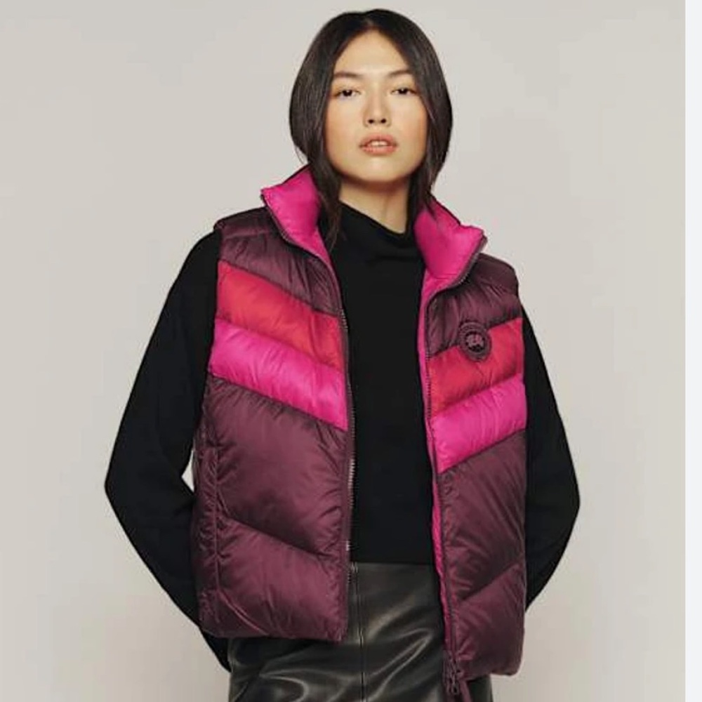 Canada Goose Reformation Layla Vest Sangria